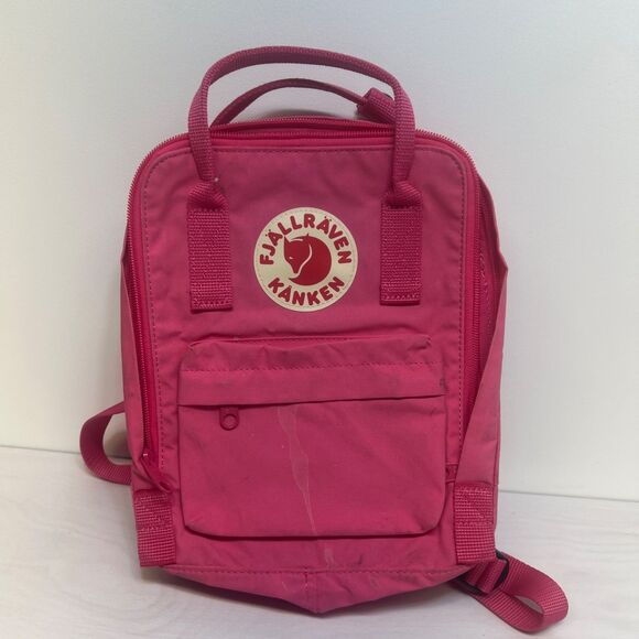 Fjallraven Kanken Mini Backpack Raspberry Pink 10x8" - Picture 1 of 12